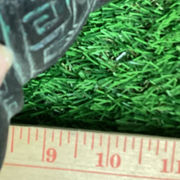 Vintage JAMES MONT Style Verdigris Mid-Century Asian Pitcher - Picture 13 of 14